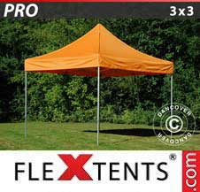 Faltzelt FleXtents PRO 3x3m Orange